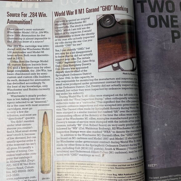 American Rifleman NRA Magazine September 2010 Vol 158 No 9 u National Rifle Asso - Picture 8 of 12